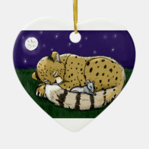 "Lion+LambPeace" Ornament