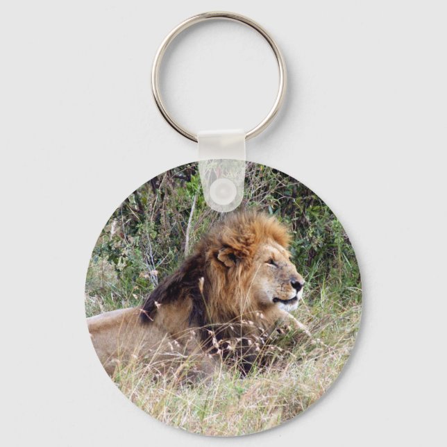 lion laze key ring (Front)