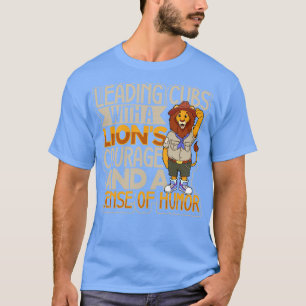 Lion leading cubs Scoutmaster T-Shirt
