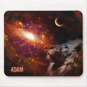 Lion Leo Zodiac Mouse Pad