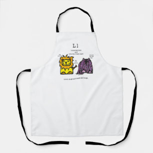 Lion & Lhasa Apso Apron