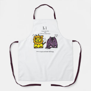 Lion & Lhasa Apso Apron