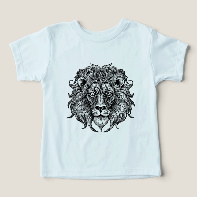 Lion Line Art (Design Front)