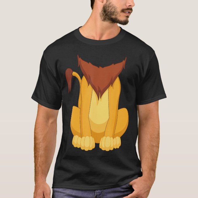 Lion 	 Lion Costume Shirt (Front)