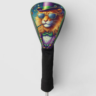 Lion/Louisiana Mardi Gras Golf Head Cover