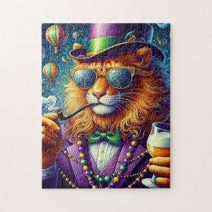 Lion/Louisiana Mardi Gras  Jigsaw Puzzle