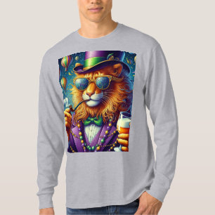Lion/Louisiana Mardi Gras T-Shirt