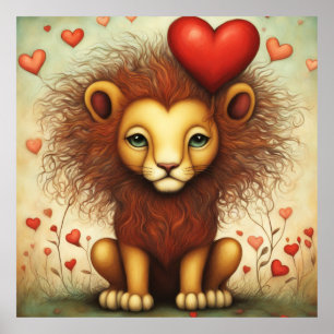 Lion Love 1 Poster
