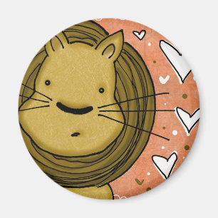 Lion Love Magnet