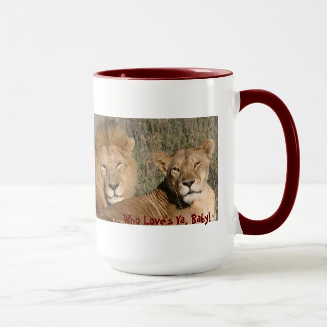 Lion Love - Mug (Right)