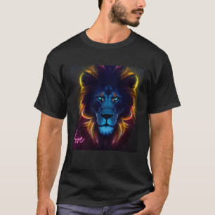 Lion Love Mystical Nature Colourful  1 T-Shirt