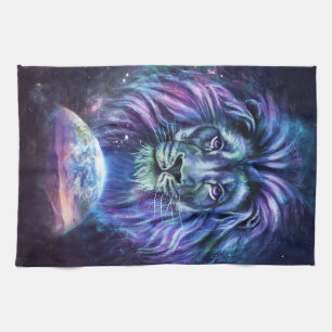 Lion Lovely Lion Tea Towel