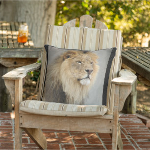 Lion Lovers Throw Pillow