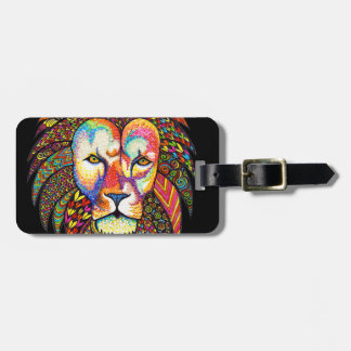 Lion Luggage Tag