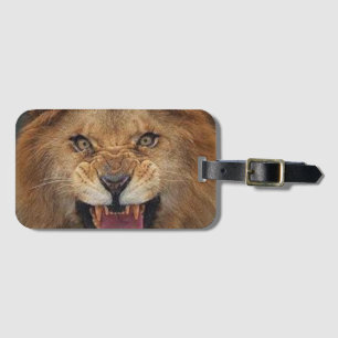 Lion Luggage Tag