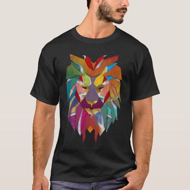 Lion made by Pieces T-Shirt (Front)
