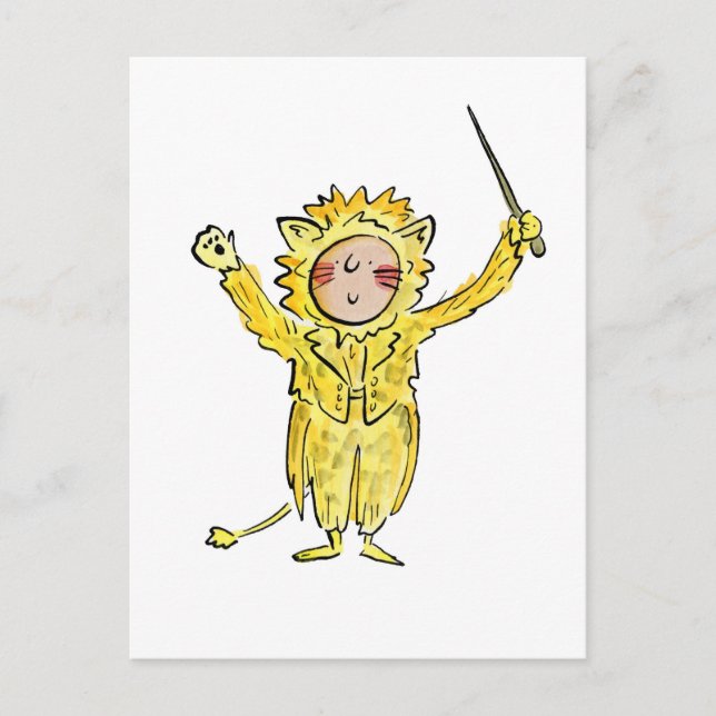 Lion Maestro Postcard (Front)