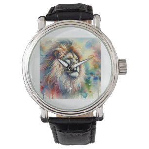 Lion Majesty 200824AREF131 - Watercolor Watch