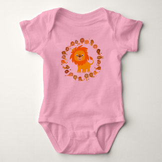 Lion Mandala Baby Bodysuit