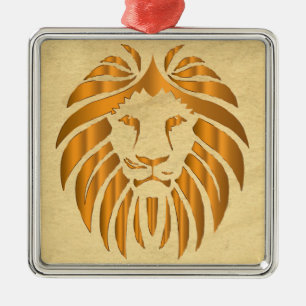 Lion Metal Ornament