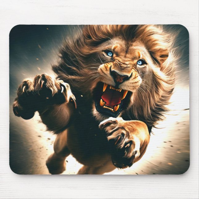 Lion Mouse Pad (Front)