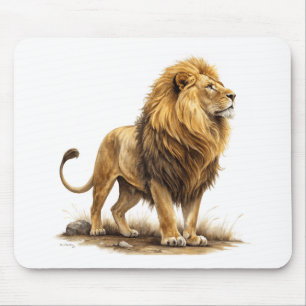 Lion Mouse Pad
