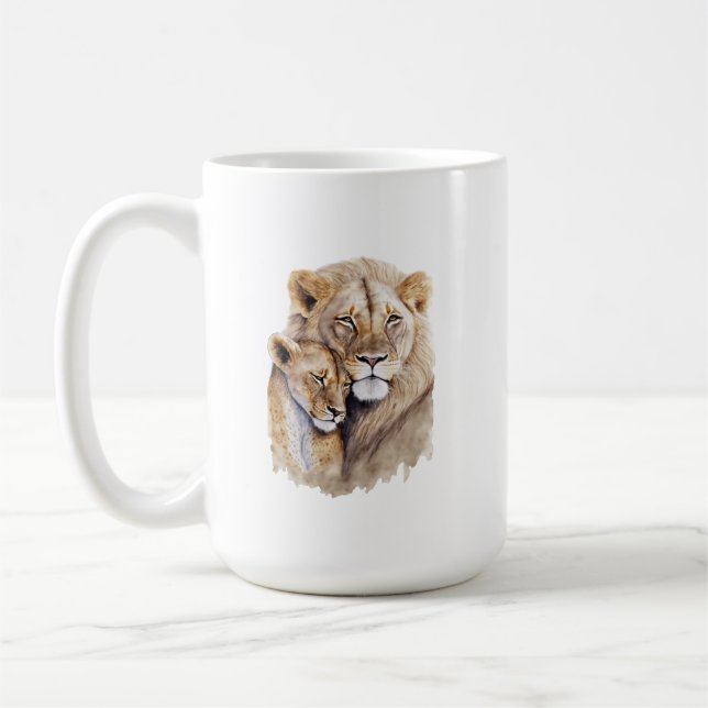 Lion Mug (Left)