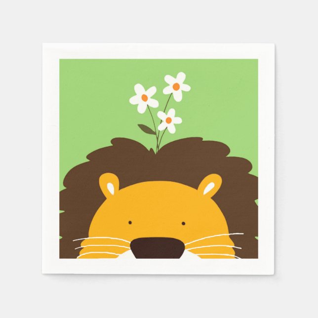 Lion Napkin (Front)