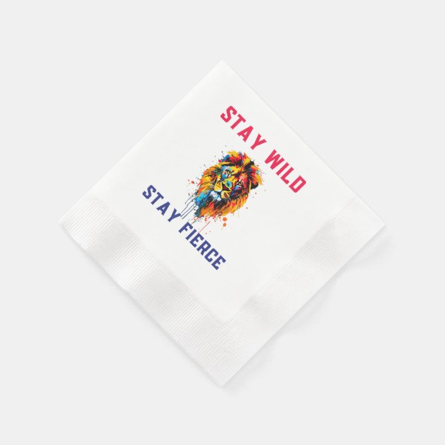 Lion napkin (Corner)