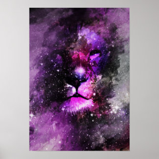 Lion Nebula Poster