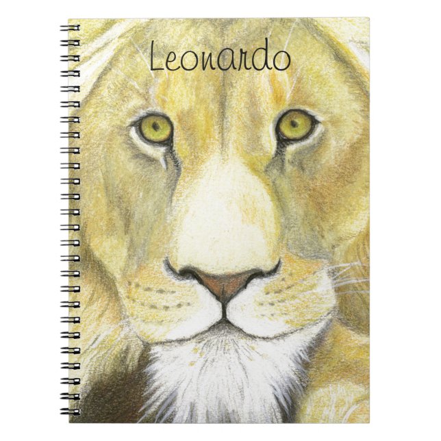 Lion Notebook (Front)