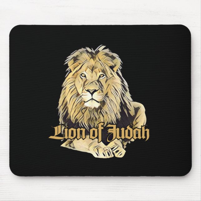 Lion of Judah - Big Lion - Mousepad (Front)