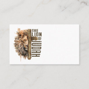 Lion of Judah Business Cards