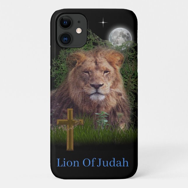 Lion of Judah Case-Mate iPhone Case (Back)