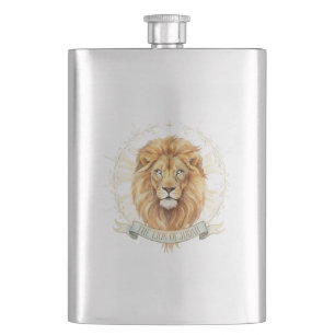 Lion of Judah Classic 8oz Stainless Steel Flask