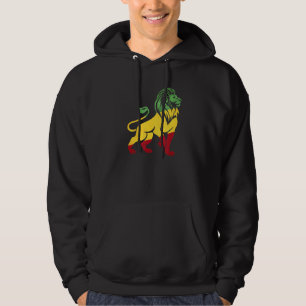 Lion Of Judah Cool Reggae Rasta Ethiopia Jamaica D Hoodie