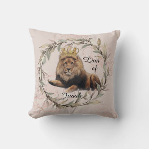 Lion of Judah Decorative Pillow Rev. 5:5