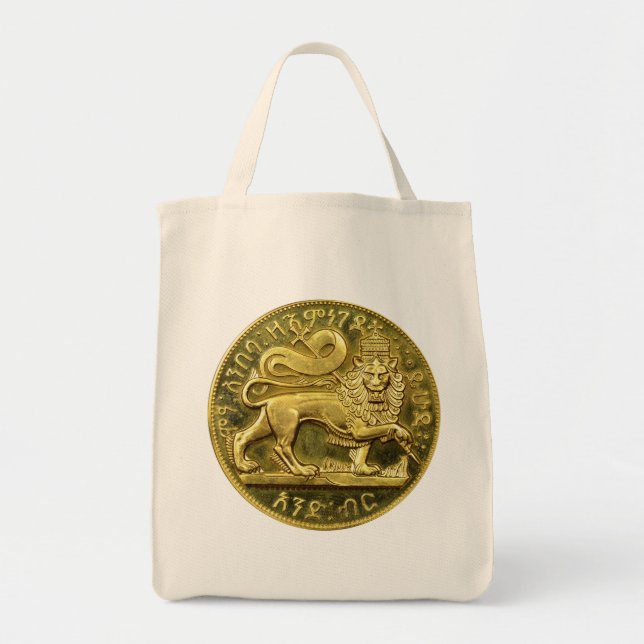 Lion of Judah Empire of Ethiopia Rastafari Bag (Front)