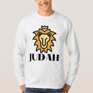 Lion Of Judah Faith Based Mens Long Sleeve T-Shirt