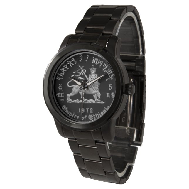 Lion of Judah - Haile Selassie - Rastafari Watch A (Angled)