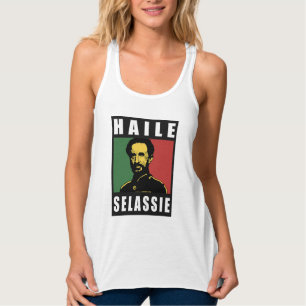 Lion of Judah - Jah Army Haile Selassie - Tank Top