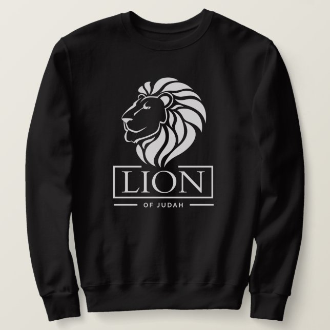 Lion of Judah Jah Rastafari Emperor Rasta Sweater (Design Front)