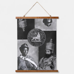 Lion of Judah Jah Rastafari Haile Selassie I King Hanging Tapestry