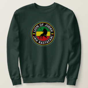 Lion of Judah Jah Rastafari Rasta Roots Sweater