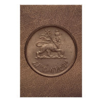 Lion of Judah Jah Rastafari Reggae Roots Poster