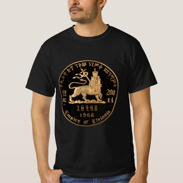 Lion of Judah Jah Rastafari Reggae Shirt (Front)