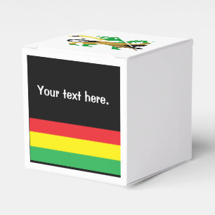 Lion of Judah, Jamaican flag colours Favour Box