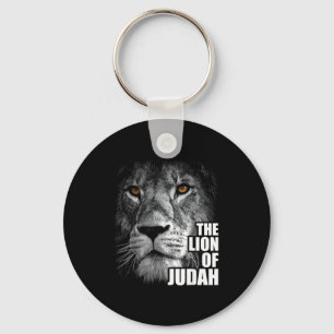 Lion Of Judah Jesus Christian Faith Over Fear Key Ring