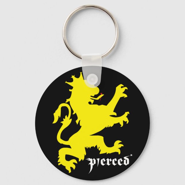 Lion of Judah Key Ring (Front)