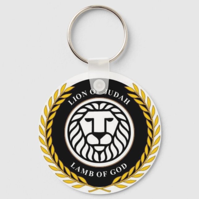 LION OF JUDAH KEY RING (Front)